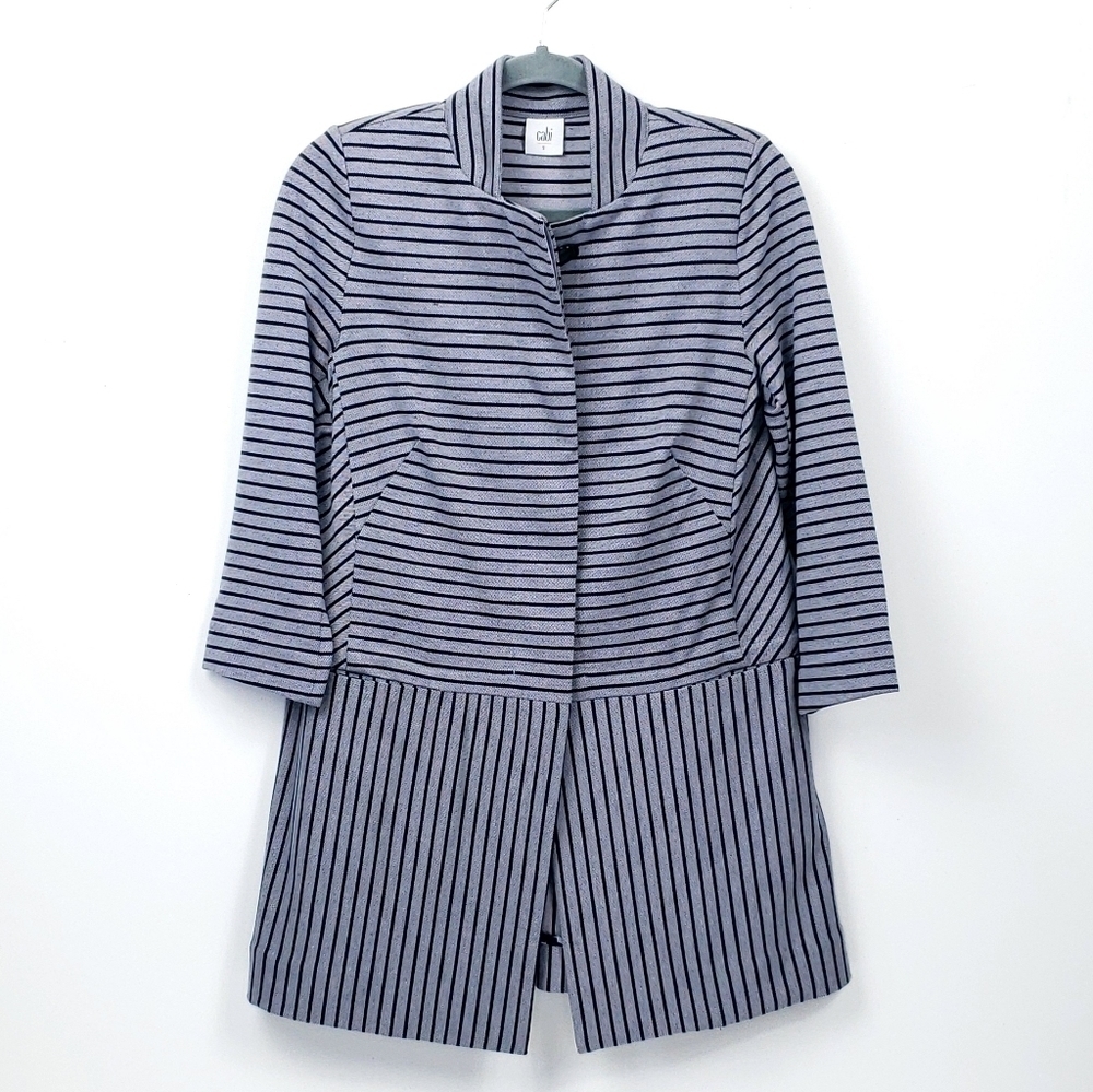 CAbi car coat dappled stripe style 5474 size small - Picture 4 of 8